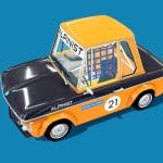 Alpinist – Retro Cartoon Car