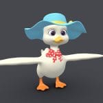 Asset – Cartoons – Animals – Duck – Rig