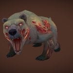 Stylized Fantasy Undead Bear