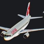 Airbus A320 (Qatar Airways) Airplane