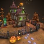 Halloween Mystical Place