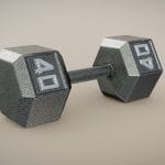 Iron Cast Dumbbell