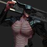 Low Poly – Cyborg Zodiac Theme – Taurus