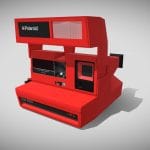 Polaroid Sun 600 LMS Lowpoly