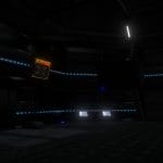 retro scifi base interior