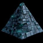 Sci fi SpaceShip The Pyramid