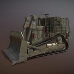 Armored D9R Bulldozer – 949634 – IDF