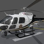 AS-350 Tulsa Police Static