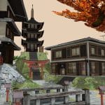 Autumn in Kyoto – City Scene