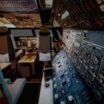 (Boeing 747) Airplane Cockpit