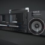 Cassette tape recorder