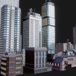 City Buildings – Asset pack