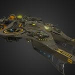 Forward colony ship EFS Eriksson