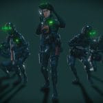 Futuristic Soldiers Unit