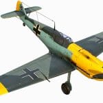 German fighter aircraft Messerschmitt Bf 109