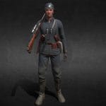 German soldier sniper