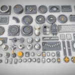 Industrial Kitbash – 2 – 105 pieces