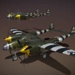 Lockheed P-38 Lightning – California Cutie