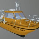 Macoma, research vessel for a University