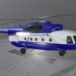 Mi-8AMT Russian Police Animated