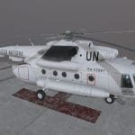Mi-8MTV United Nations Animated