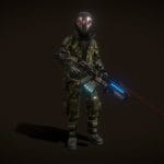 military soldier scifi