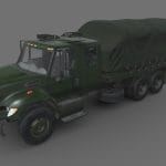 Military Truck Green