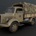 Military truck Mercedes L1500