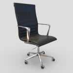 Office chair Low-poly 3D model
