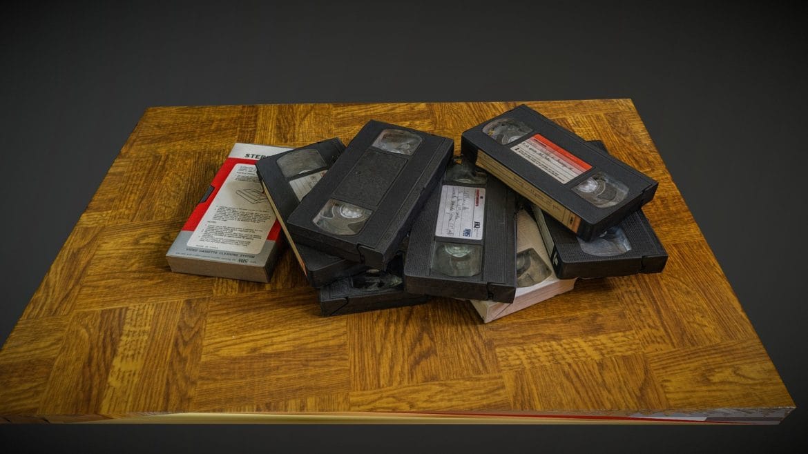 old vhs videotapes photogrammetry scan.thumb