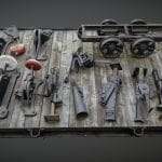 Railroad switches photogrammetry scan