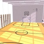 School gym – inventory and interior