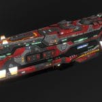 Scifi Cruiser Rampant