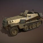 SD.KFZ 250/1 – Halftruck – 10PD