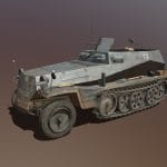 SD.KFZ 250/1 – Halftruck – PzGrenDiv