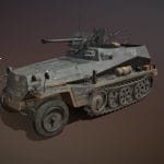 SD.KFZ 250/11 – Halftruck with sPzB 41 PzGrenDiv