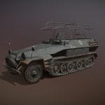 SD.KFZ 251/3 Ausf.B Communications Vehicle – 8PD