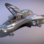 Spaceship/Spacefighter animated