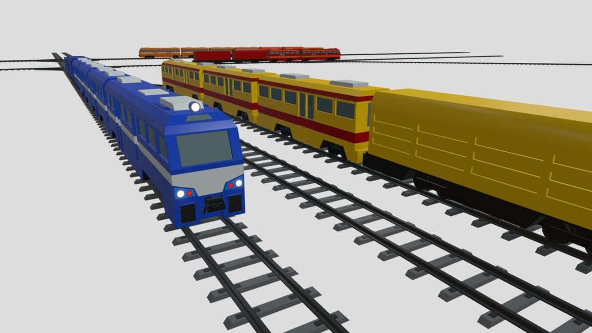 trains rail transport low poly.thumb