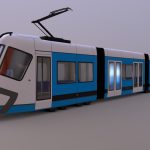 Tram (Low Poly)