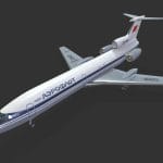 Tupolev Tu-154 USSR Animated