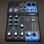 Yamaha MG06 Mixer Highpoly
