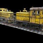 Yellow locomotives