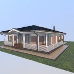 1 floor house _ Project ” PR02_02_2020 “