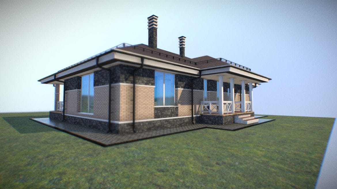 1 level residential house pr01 01 21.thumb