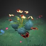 12 Animated butterflies