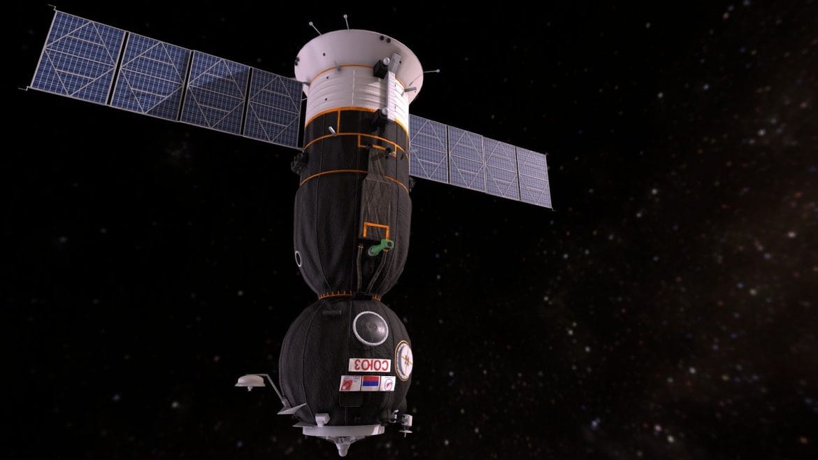 3d soyuz spacecraft model low poly.thumb