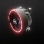 AMD Ryzen CPU Cooler – Low Poly
