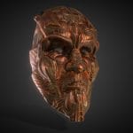 Ancient Cyberman Warrior Mask