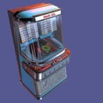 Antique vintage retro music Jukebox Rockola